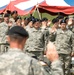 Post leaders induct new NCOs