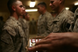 Logistics Marines recognized for Iraq, Afghanistan service