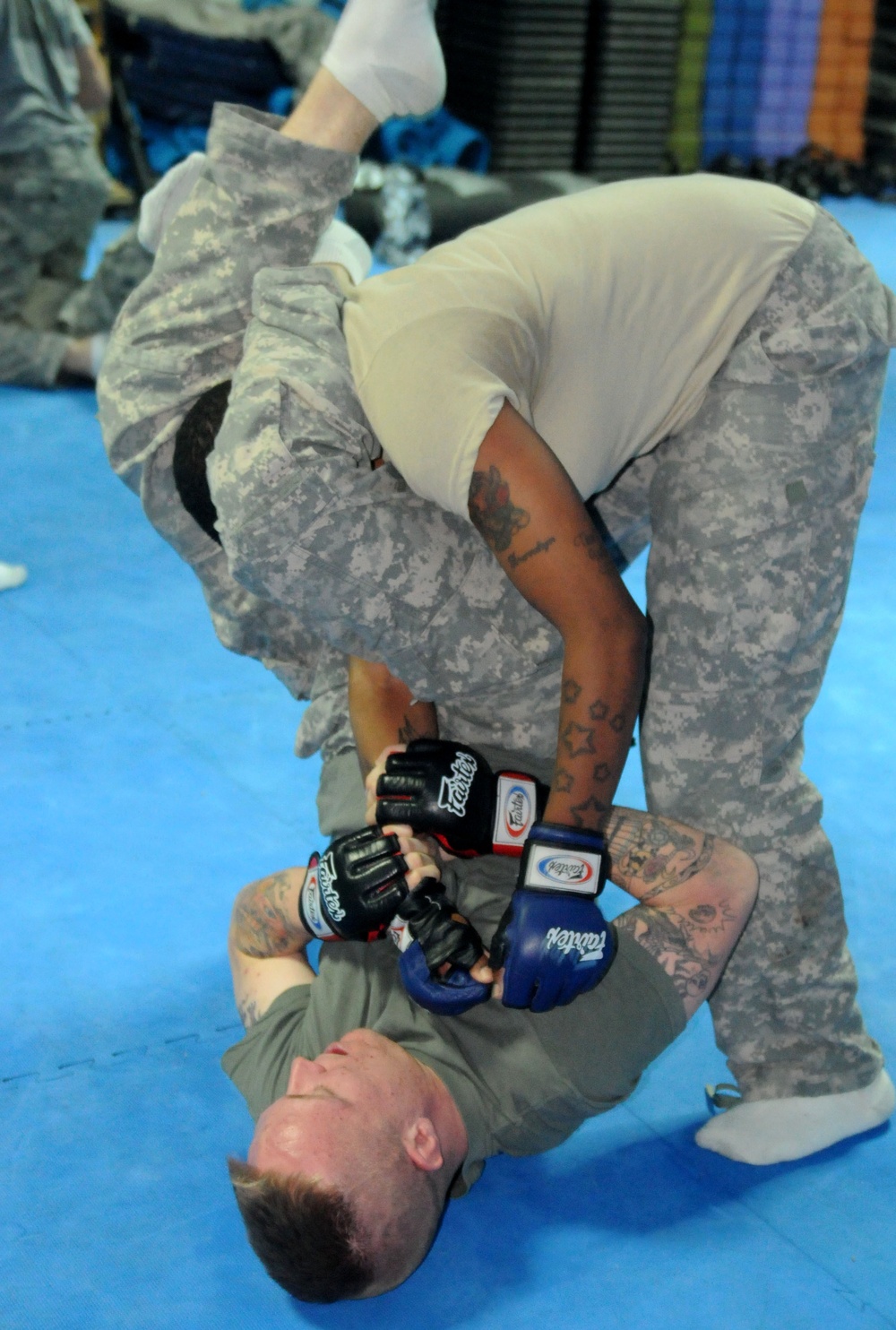 Q-West Soldiers learn the art of fighting