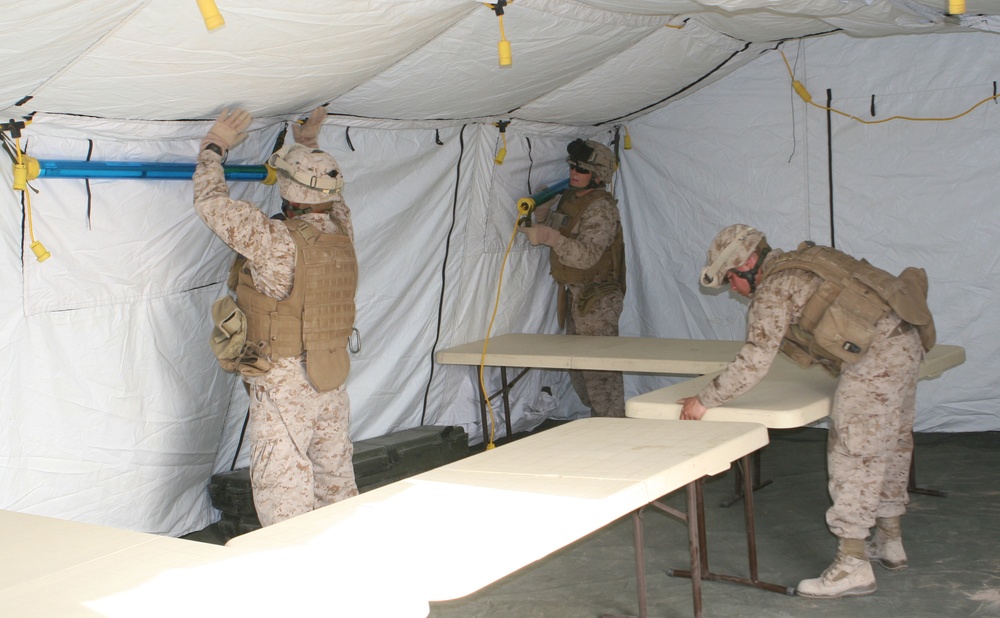 22nd Marine Expeditionary Unit conducts command post exercise