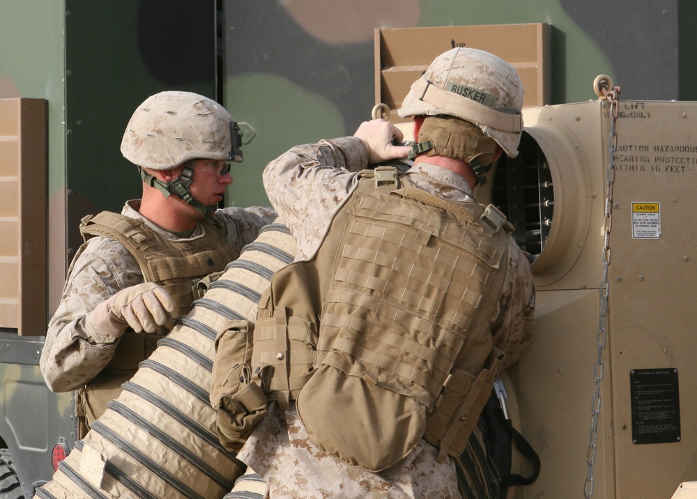 22nd Marine Expeditionary Unit conducts command post exercise