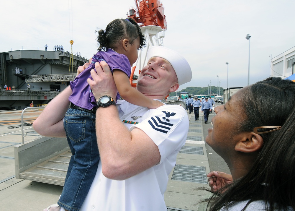 USS George Washington Returns