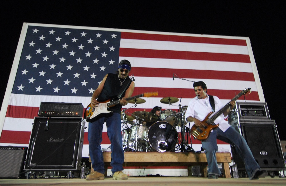 Los Lonely Boys at COB Speicher