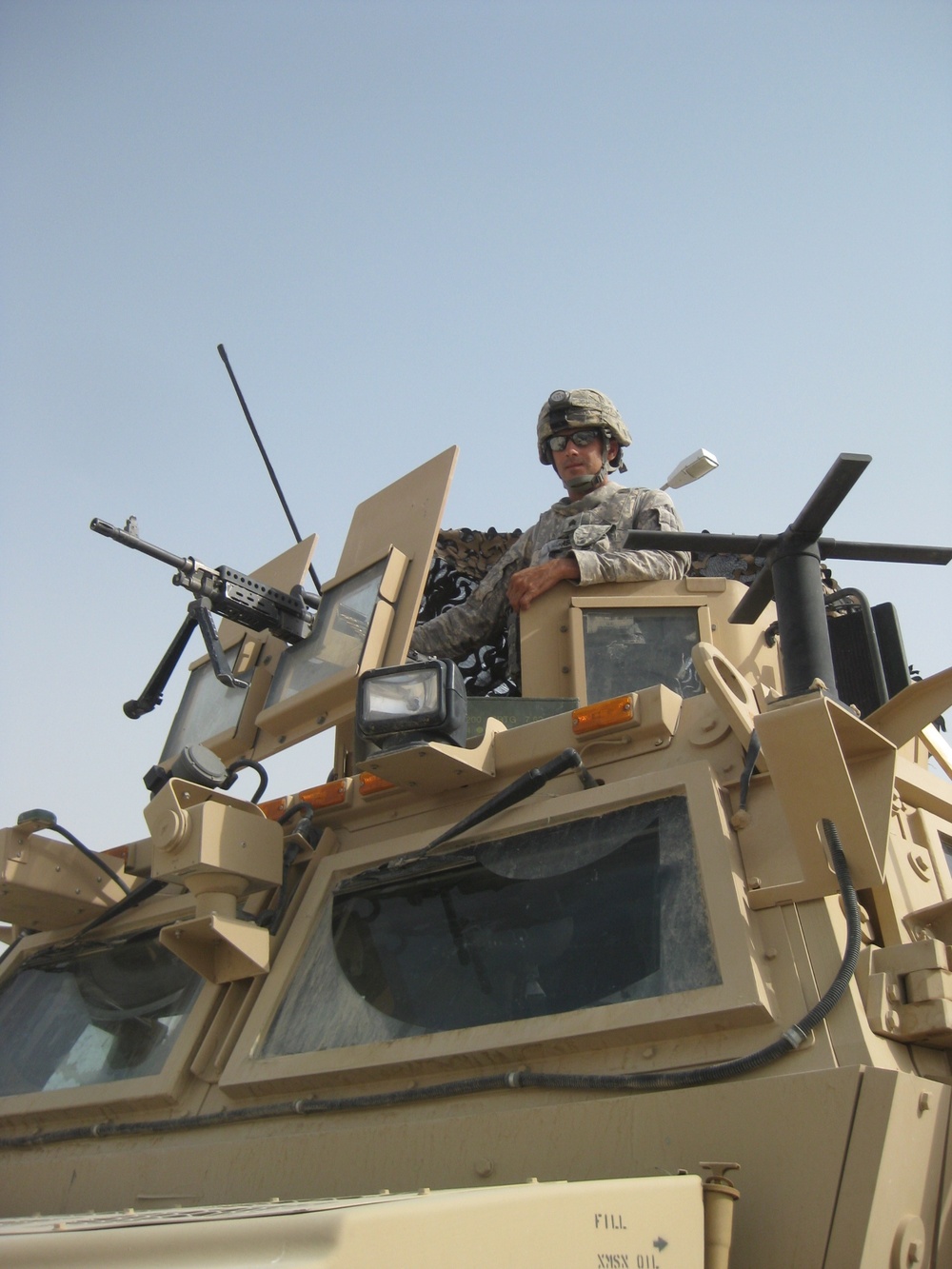 On Guard in Southern Iraq