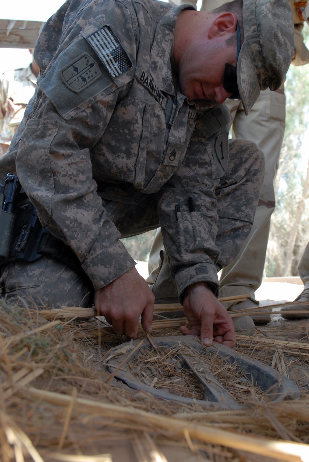 Training with an eye for IEDs