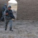 Soldiers on patrol in the Maywand District in Southern Afghanistan