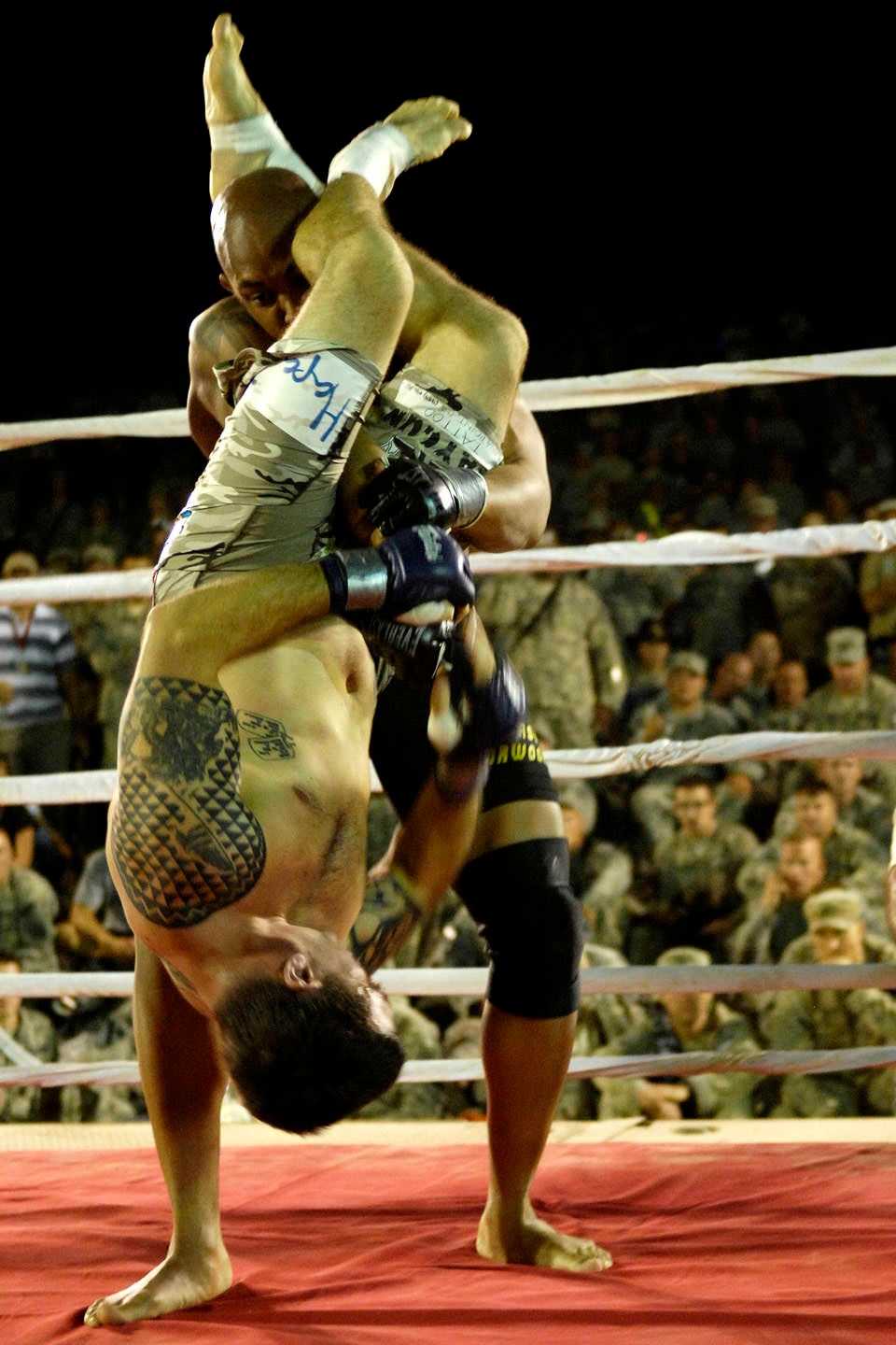 Greywolf Brigade hosts first MMA event in Iraq