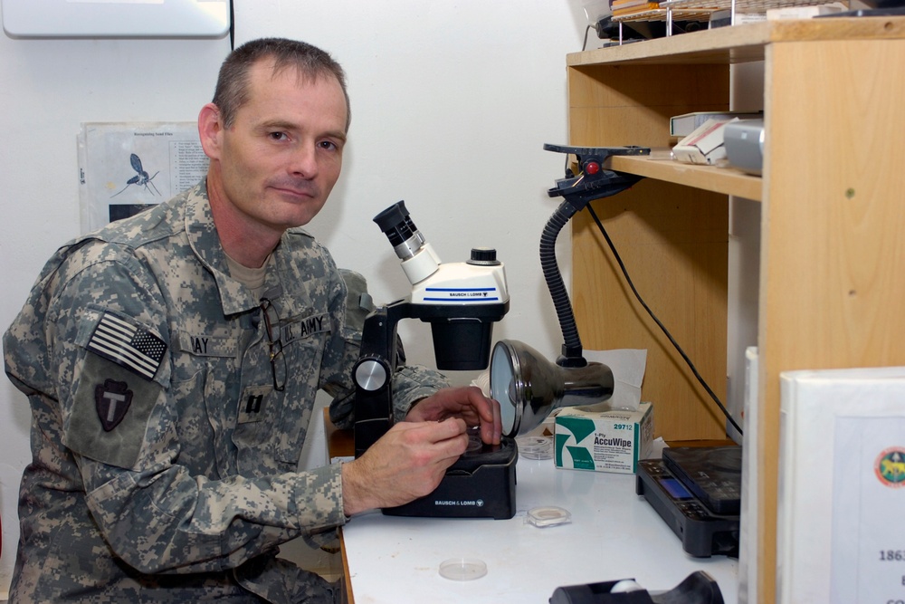 Preventive medicine team keeps watch for small foes, big trouble for Soldier health