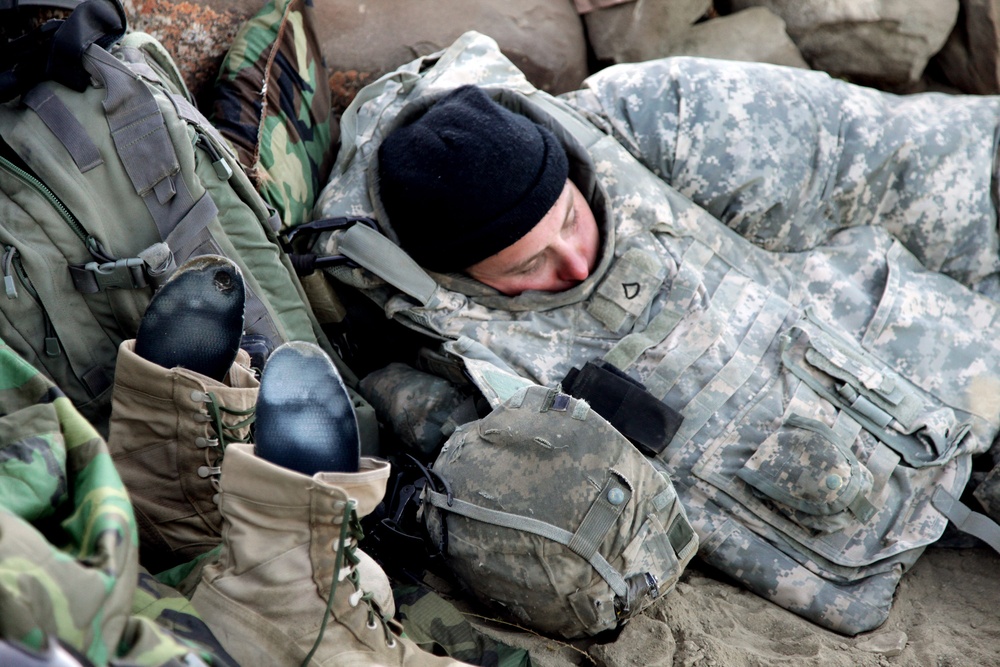 Patrolling in Afghanistan