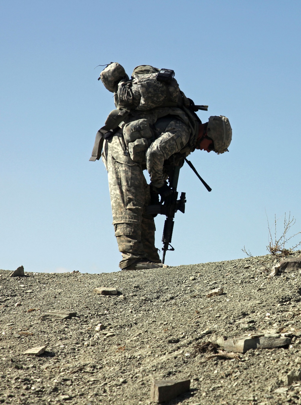 Cavalrymen patrol Paktika province