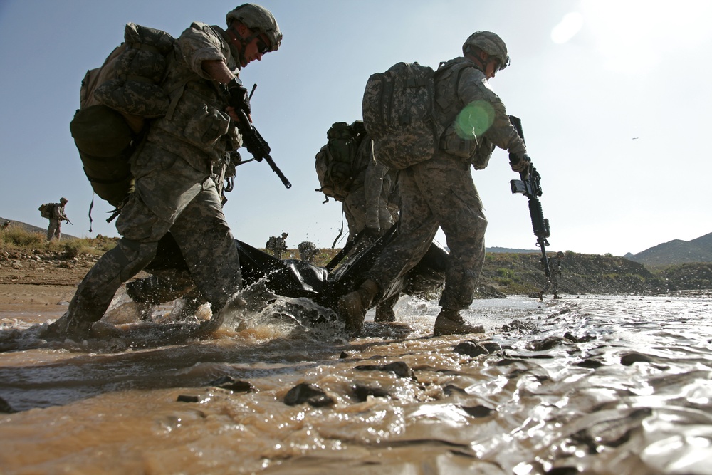 Cavalrymen patrol Paktika province