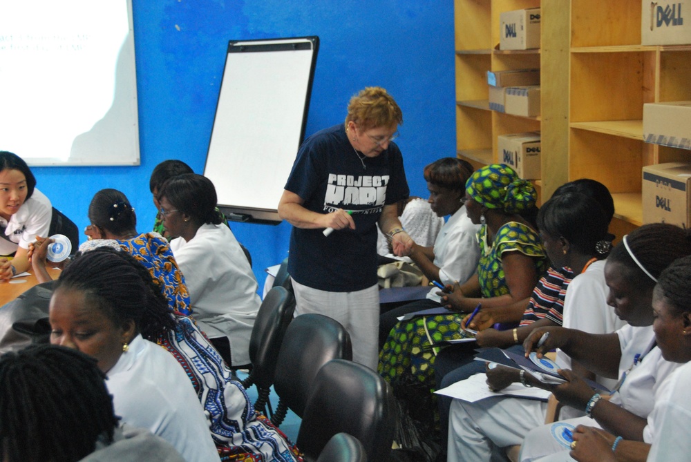 Africa Partnership Station Swift, Project HOPE Hold Seminar on Maternal and Child Health
