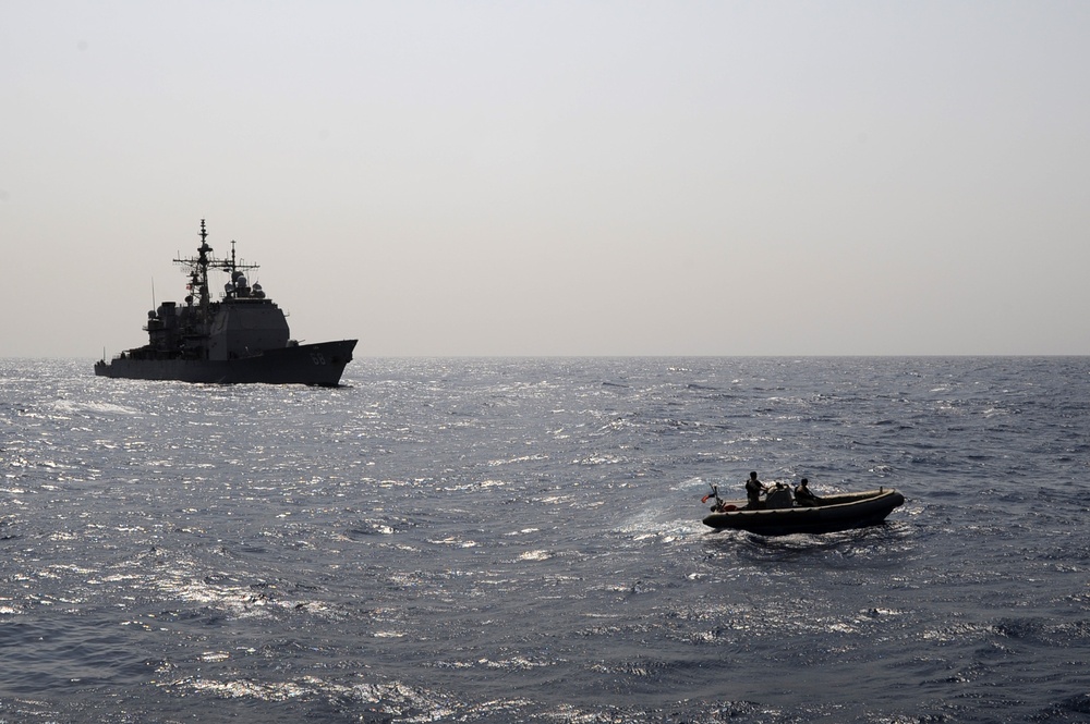 USS Anzio in the Gulf of Aden