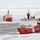 Canadian Ship Louis S. St-Laurent and Coast Guard Cutter Healy in the Arctic Ocean