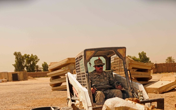 Old Hickory troops reduce U.S. footprint
