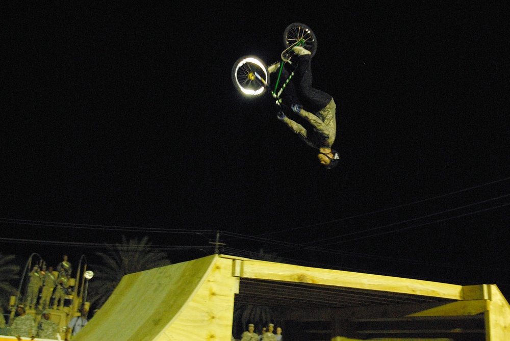 Bikes Over Baghdad: X-Games Athletes Visit Baghdad