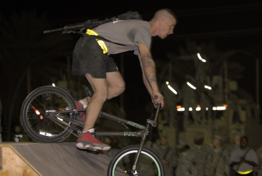 Bikes Over Baghdad: X-Games Athletes Visit Baghdad