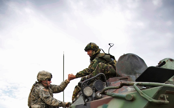 U.S., Romanian forces participate in three month exercise