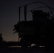 Cavalry soldiers conduct night patrol