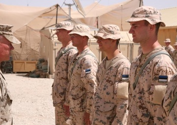 Estonians learn basics of Marine Corps Martial Arts Program