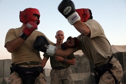 Estonians learn basics of Marine Corps Martial Arts Program