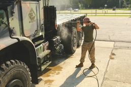 CLC-23 repairs the Air Station's equipment
