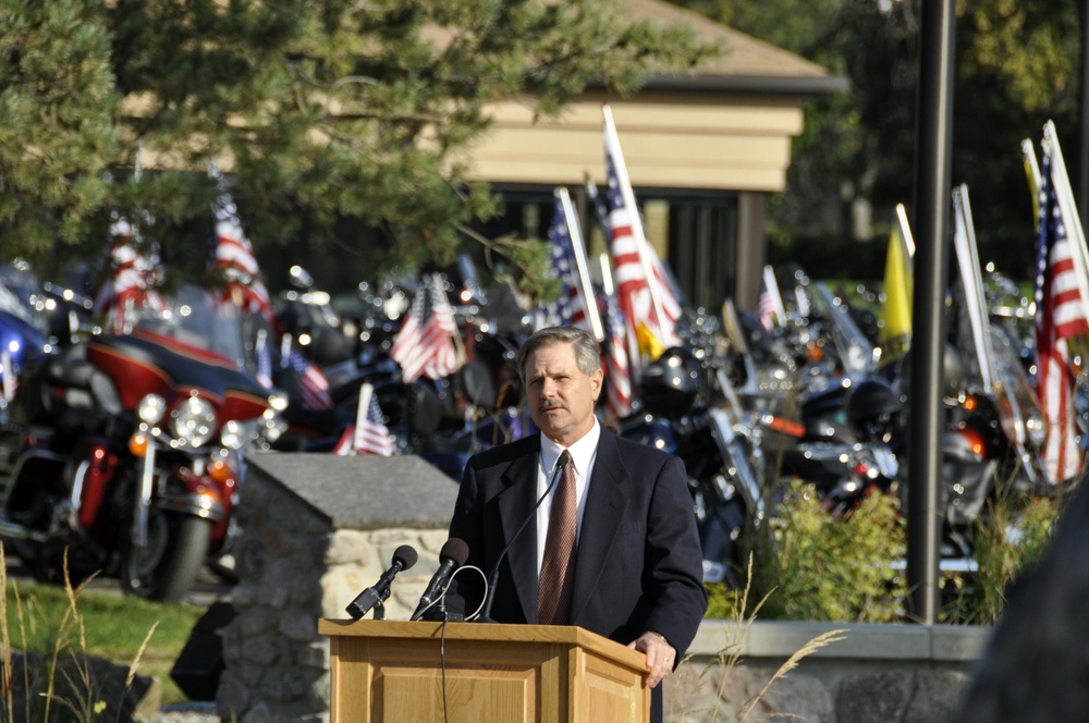 North Dakota Memorial to the Fallen in the Global War on Terrorism Dedicated on Sept. 11