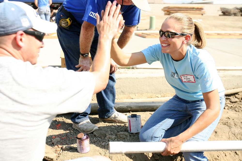 Marines Build Homes for Habitat for Humanity
