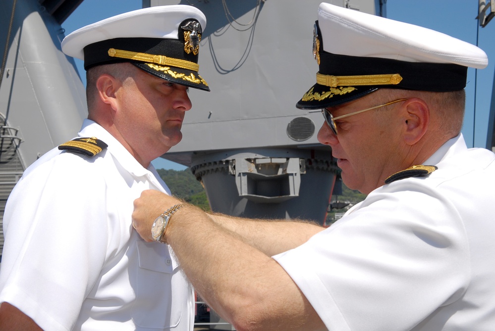 Change of command in Japan