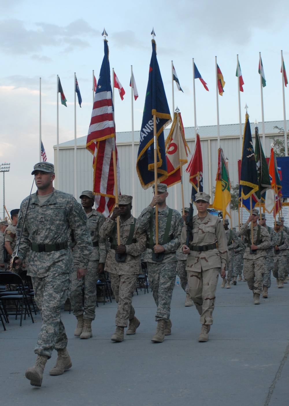 9/11 ceremony honors the fallen at Bagram Air Field