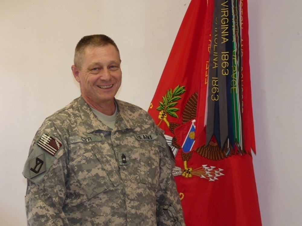'Nation's Oldest' earns combat patch
