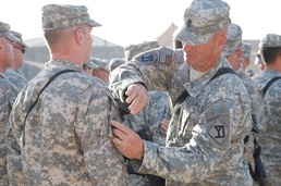 'Nation's Oldest' earns combat patch