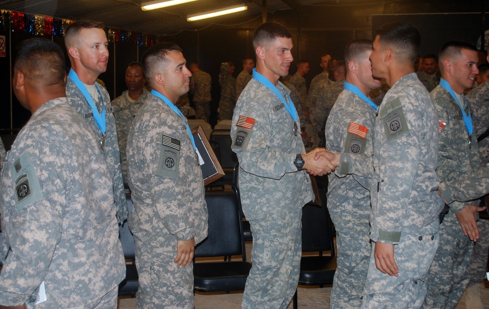 Paratroopers enter elite NCO Club