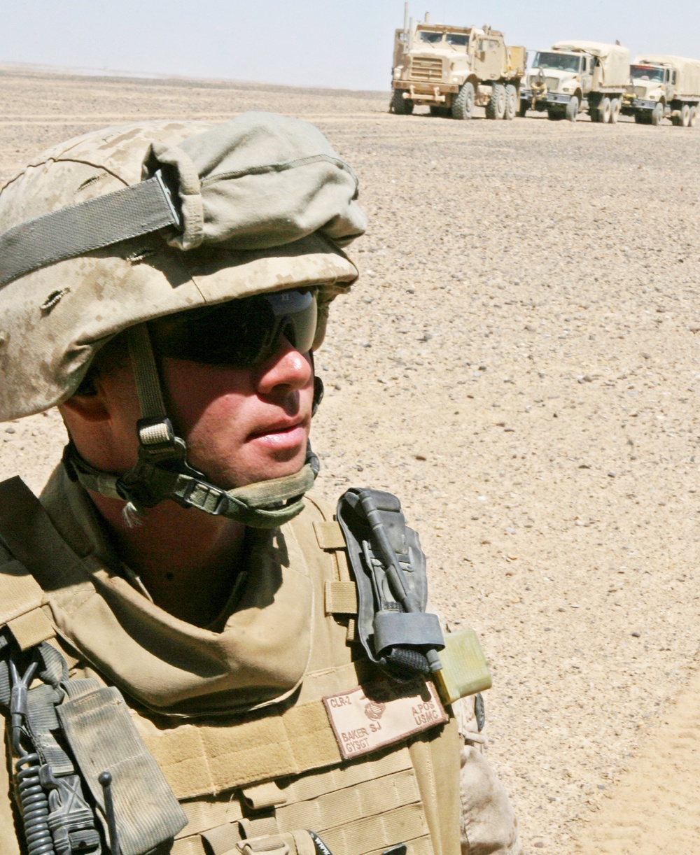 Face of Defense: Marine Leads Convoy in Afghanistan