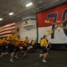Reagan Chief petty officers work out with top Navy Master Chief