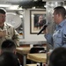 MCPON Rick West visits USS Ronald Reagan