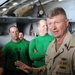 MCPON Rick West visits USS Ronald Reagan