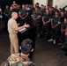 Award presentation at Pearl Harbor