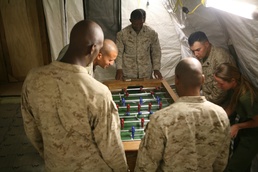 Sand Sharks bring comforts of home to Camp Barber