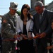 Seabees honored during ribbon cutting at Mihail Kogalniceanu School