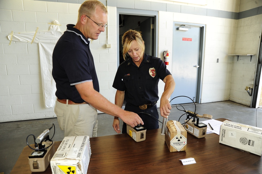 Radiation Education: 8th Civil Support Team Schools Local Firefighters on Importance of Detection, Response