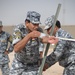 Iraqi police practice room clearing techniques