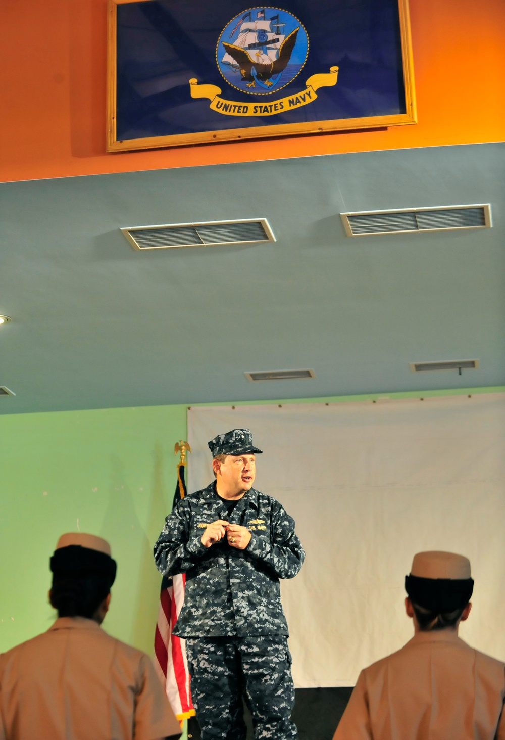 Chief Petty Officer Pinning in Djibouti