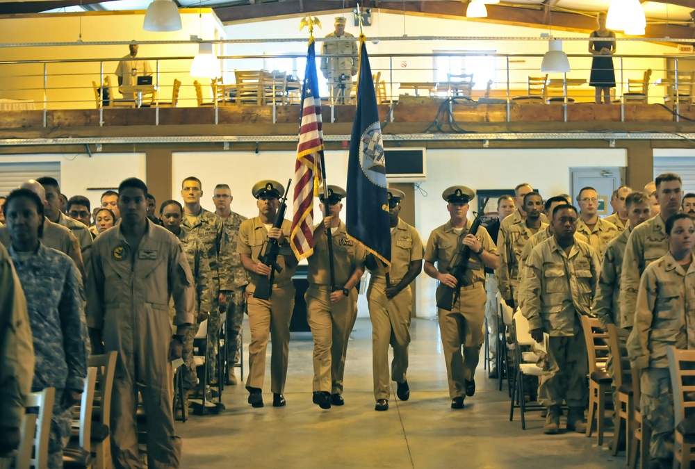 Chief Petty Officer Pinning in Djibouti