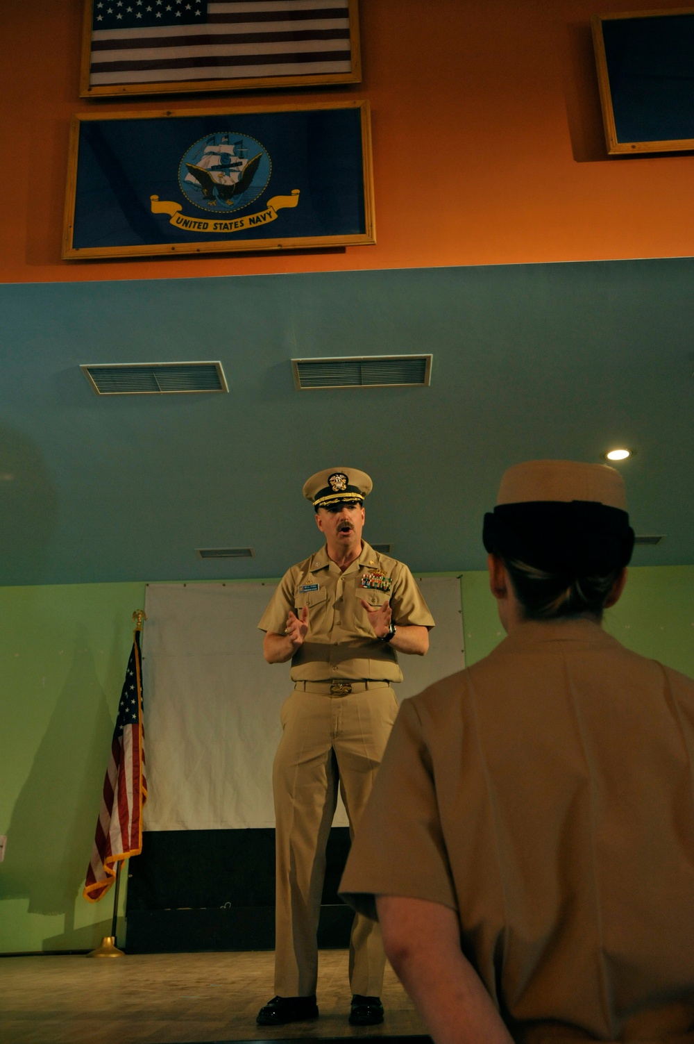 Chief Petty Officer Pinning in Djibouti