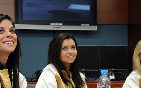 Rams Cheerleaders Complete Tour of Afghanistan