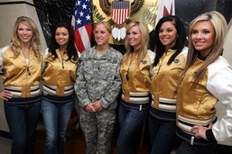 Rams Cheerleaders Complete Tour of Afghanistan