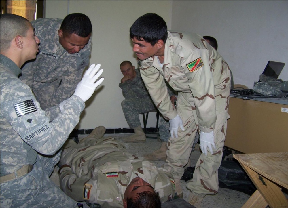 IA medics, engineers improve their skills