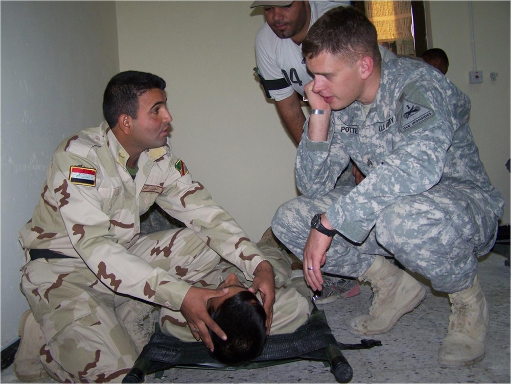 IA medics, engineers improve their skills
