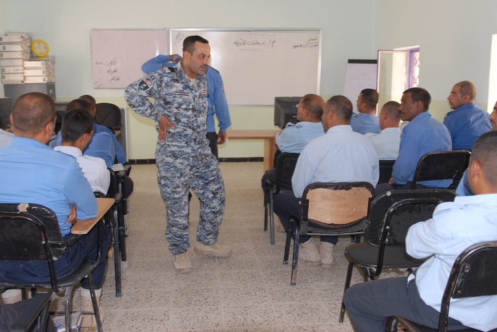 Iraqi police academy: Wasit IPs in the lead